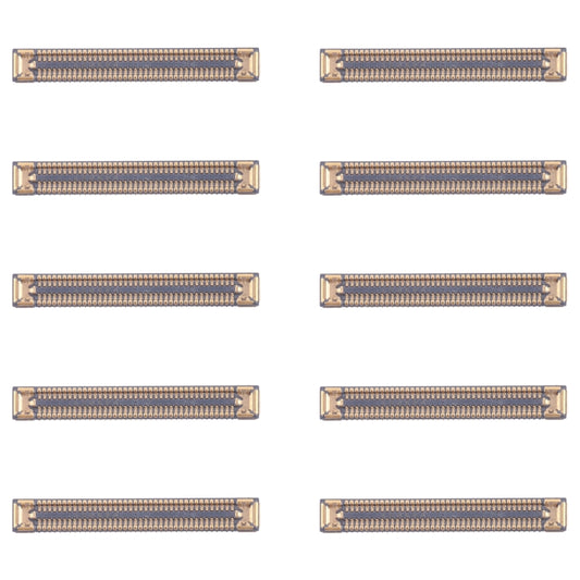 For Samsung Galaxy A24 4G SM-A245F 10pcs Motherboard LCD Display FPC Connector - Galaxy A Series Parts by PMC Jewellery | Online Shopping South Africa | PMC Jewellery | Buy Now Pay Later Mobicred