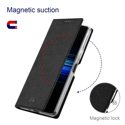 For Sharp Aquos Wish4 ViLi DMX Series TPU + PU Leather Magnetic Phone Case(Black) - More Brand by ViLi | Online Shopping South Africa | PMC Jewellery | Buy Now Pay Later Mobicred