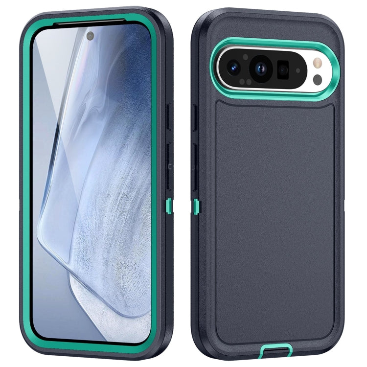 For Google Pixel 9 Pro Life Waterproof Rugged PC + Silicone Phone Case(Dark Blue + Light Blue) - Google Cases by PMC TechLife | Online Shopping South Africa | PMC TechLife | Buy Now Pay Later Mobicred