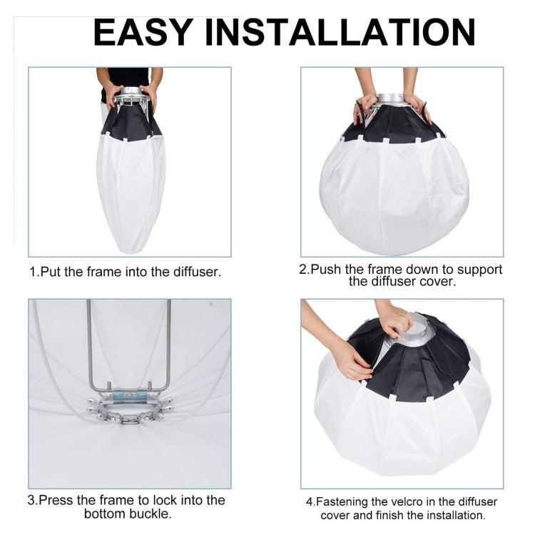 Godox Folding Lantern Softbox Bowens Mount Softbox, Model:CS-65D - free shipping - PMC TechLife - Order now!