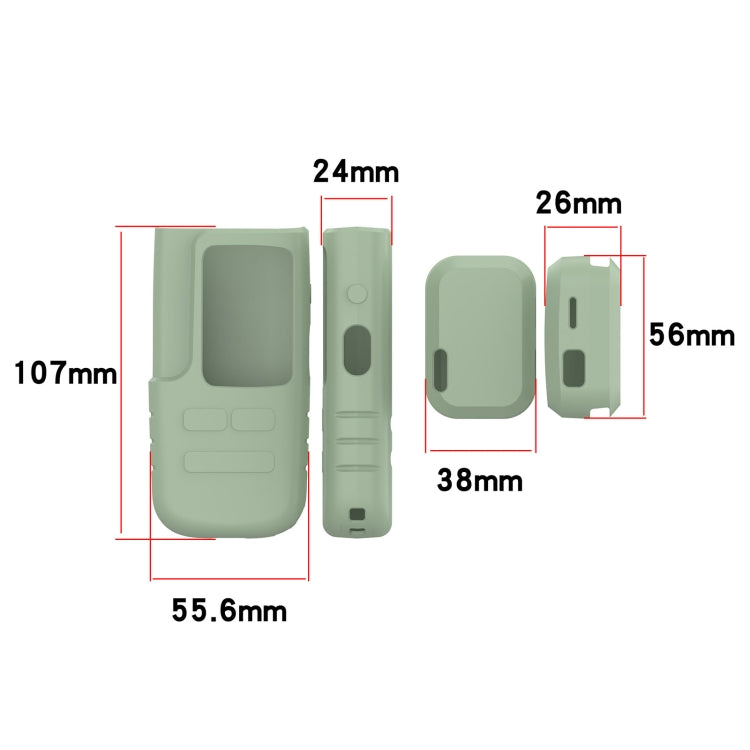 For Yawpet DT-61 Pet Training Device Silicone Protective Cover(Dark Grey) - Training Aids by PMC TechLife | Online Shopping South Africa | PMC TechLife | Buy Now Pay Later Mobicred