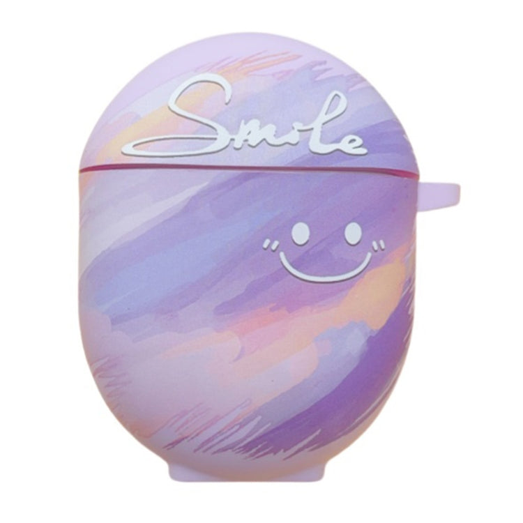 For Redmi Buds 4 Smile Clouds Earbuds Box Frosted TPU Case(Purple) - free shipping - PMC Jewellery - Order now!
