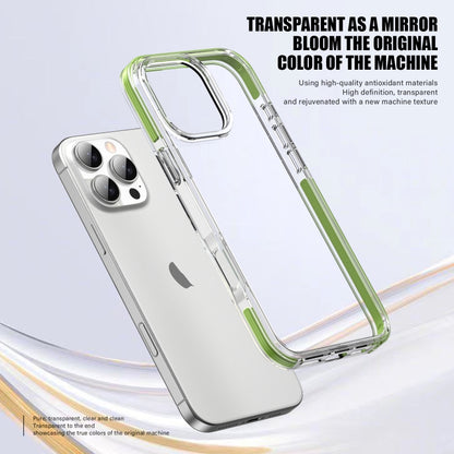 For iPhone 16 Plus TPE Airbag TPU+ PC Full Coverage Phone Case(Transparent) - iPhone 16 Plus Cases by PMC Jewellery | Online Shopping South Africa | PMC Jewellery | Buy Now Pay Later Mobicred