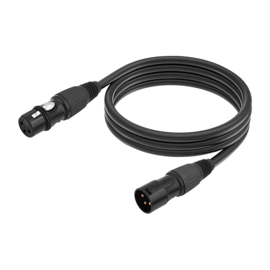 JC1015 XLR 3pin Male to Female Audio Cable, Length:10m(Black) - Microphone Audio Cable & Connector by PMC Jewellery | Online Shopping South Africa | PMC Jewellery | Buy Now Pay Later Mobicred