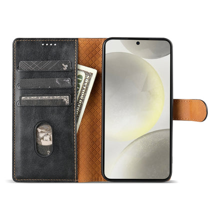 For Huawei Pura 70 Ultra N.BEKUS CSJ-P1 Solid Color Leather Phone Case(Black) - Huawei Cases by N.BEKUS | Online Shopping South Africa | PMC Jewellery | Buy Now Pay Later Mobicred