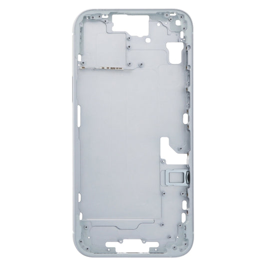 For iPhone 15 Plus Middle Frame Bezel Plate with Side Keys + Card Tray, Version:CE EU Version(Blue) - LCD Related Parts by PMC Jewellery | Online Shopping South Africa | PMC Jewellery | Buy Now Pay Later Mobicred