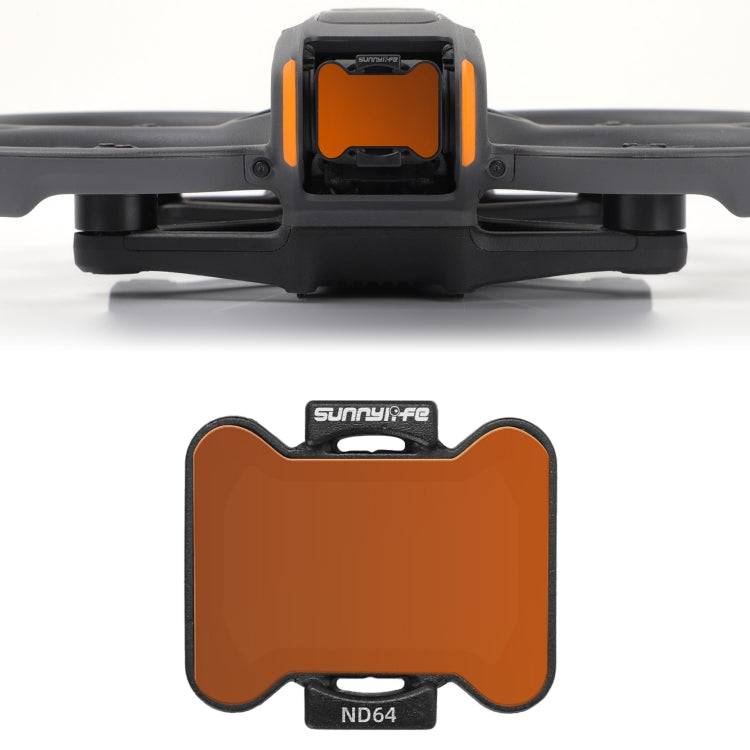 For DJI Avata 2 Sunnylife Camera Lens Filter, Filter:ND64 - free shipping - PMC TechLife - Order now!