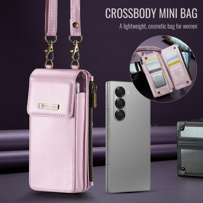 For Samsung Z Fold Series CaseMe Me50 Mini Lanyard Universal Bag(Pink) - Galaxy Z Fold6 5G Cases by CaseMe | Online Shopping South Africa | PMC Jewellery | Buy Now Pay Later Mobicred