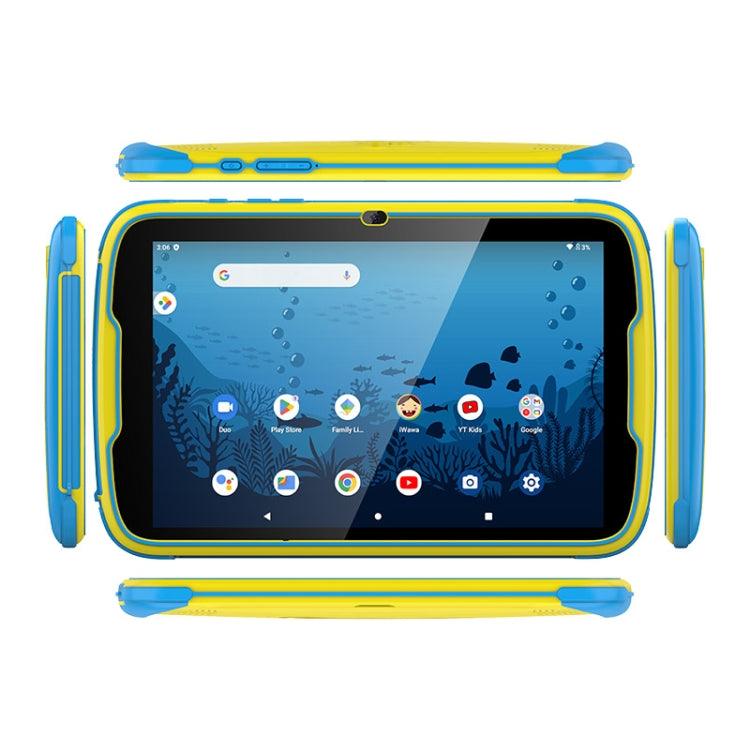 UNIWA  Boxchip Tab 8 WiFi Kid Tablet,  4GB+64GB, 8 inch Android 13 Allwinner A523 Octa Core CPU Support Google Play(Blue) -  by UNIWA | Online Shopping South Africa | PMC Jewellery | Buy Now Pay Later Mobicred