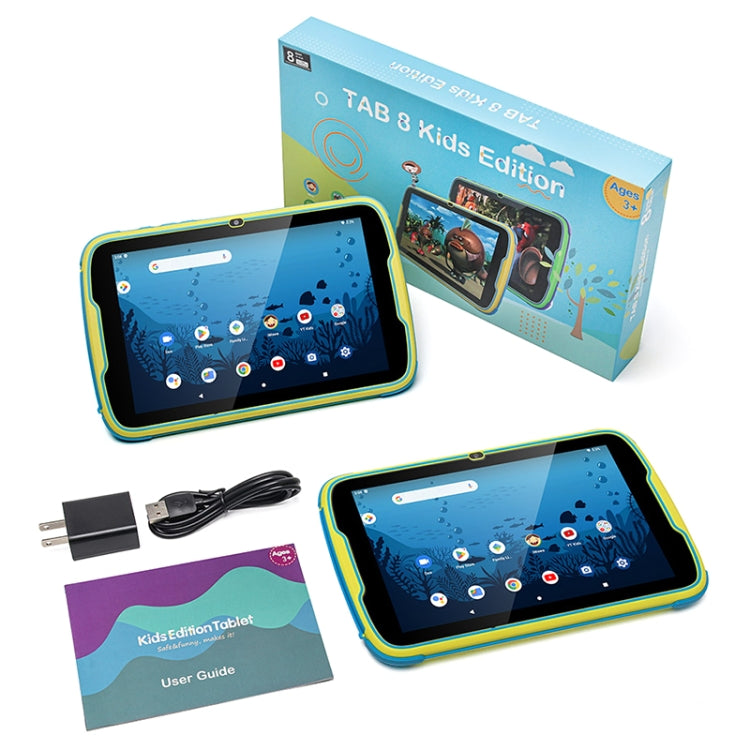 UNIWA  Boxchip Tab 8 WiFi Kid Tablet,  4GB+64GB, 8 inch Android 13 Allwinner A523 Octa Core CPU Support Google Play(Blue) - free shipping - PMC Jewellery - Order now!