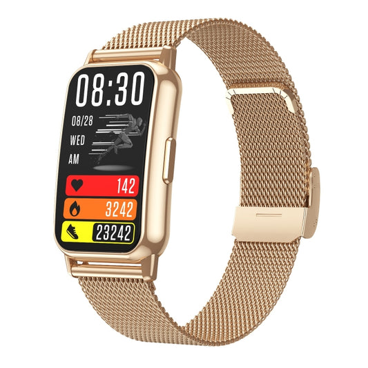 CY22 1.47 inch Steel Strap IP67 Waterproof Smart Watch, Support Heart Rate / Blood Pressure(Gold) - Smart Watches by PMC Jewellery | Online Shopping South Africa | PMC Jewellery | Buy Now Pay Later Mobicred