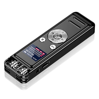 ZD43B Omnidirectional Dual Mic Smart Noise Reduction Voice Recorder, Memory:64GB(Black) - Recording Pen by PMC Jewellery | Online Shopping South Africa | PMC Jewellery | Buy Now Pay Later Mobicred