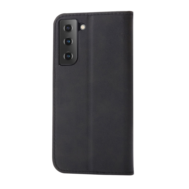 For Samsung Galaxy S25+ 5G Embossed Happy Cat Pattern Flip Leather Phone Case(Black) - Galaxy S25+ 5G Cases by PMC Jewellery | Online Shopping South Africa | PMC Jewellery | Buy Now Pay Later Mobicred