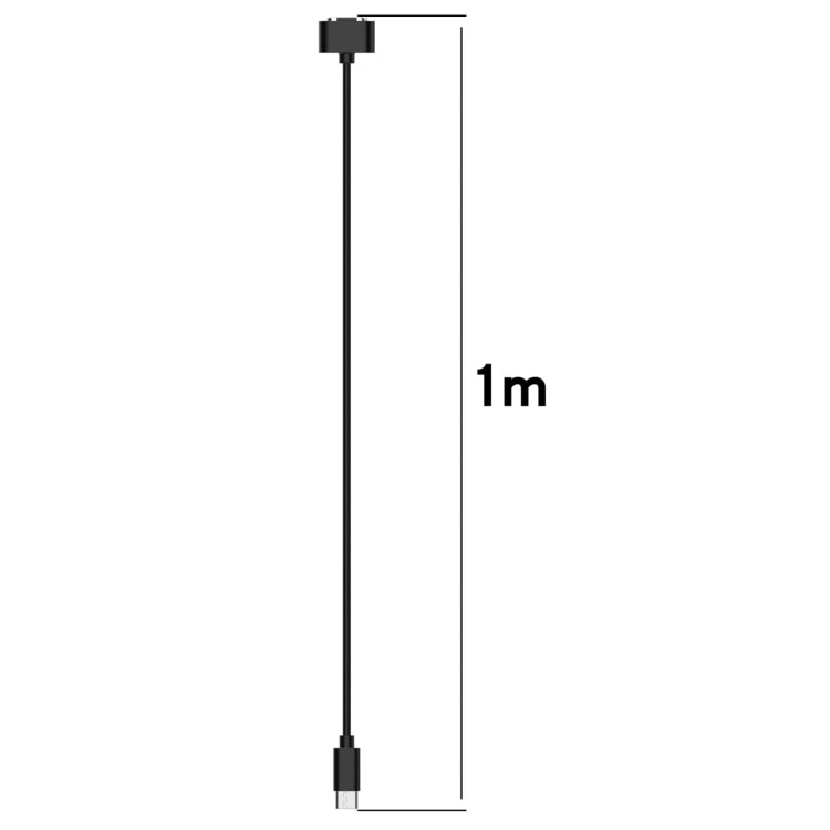 For Xiaomi Mi Rabbit Kids Watch S1 Smart Watch Charging Cable 1m, USB-C / Type-C Interface(Black) - Charger by PMC TechLife | Online Shopping South Africa | PMC TechLife | Buy Now Pay Later Mobicred