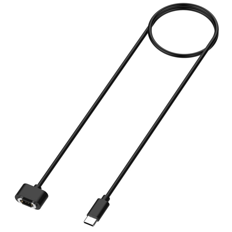 For Xiaomi Mi Rabbit Kids Watch S1 Smart Watch Charging Cable 1m, USB-C / Type-C Interface(Black) - Charger by PMC TechLife | Online Shopping South Africa | PMC TechLife | Buy Now Pay Later Mobicred