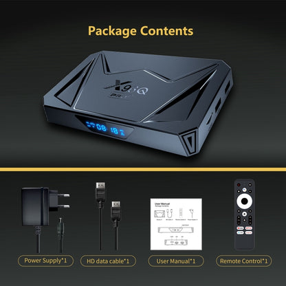 X96Q Pro+ Cortex-A55 Android 14 Octa-core CPU 4K HD Internet Set-top Box, RAM:4GB+32GB(AU Plug) - Others by PMC Jewellery | Online Shopping South Africa | PMC Jewellery | Buy Now Pay Later Mobicred