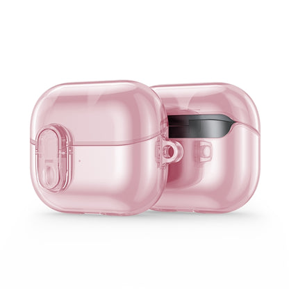 For Samsung Galaxy Buds3 / 3 Pro DUX DUCIS SECI Series Earbuds Box Protective Case(Clear Pink) - Samsung Earphone Case by DUX DUCIS | Online Shopping South Africa | PMC Jewellery | Buy Now Pay Later Mobicred