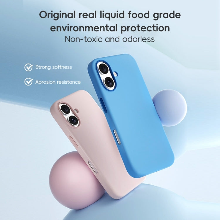 For iPhone 16 Pro ZGA Colorful Liquid Silicone Magsafe Phone Case(Grey) - iPhone 16 Pro Cases by ZGA | Online Shopping South Africa | PMC Jewellery | Buy Now Pay Later Mobicred