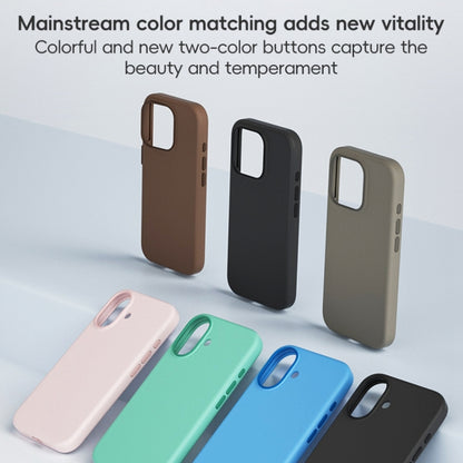 For iPhone 16 Pro ZGA Colorful Liquid Silicone Magsafe Phone Case(Grey) - iPhone 16 Pro Cases by ZGA | Online Shopping South Africa | PMC Jewellery | Buy Now Pay Later Mobicred