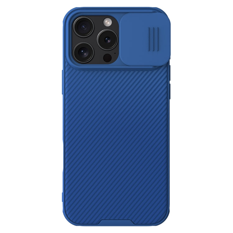For iPhone 16 Pro Max NILLKIN CamShield Pro PC Phone Case(Blue) - free shipping - PMC Jewellery - Order now!