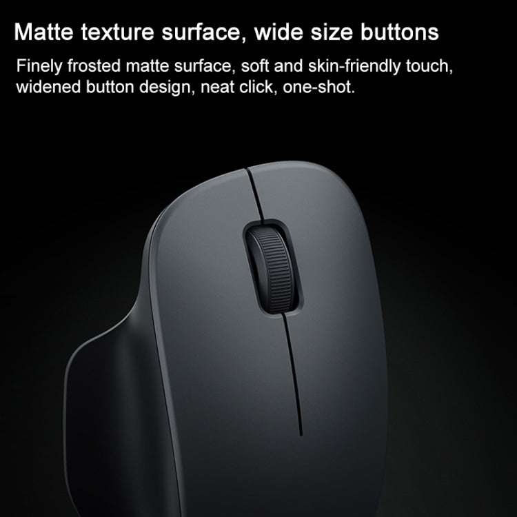 Original Xiaomi XMWXSB04YM 2.4GHz Portable Wireless Mouse Comfort Edition(Grey) - Wireless Mice by Xiaomi | Online Shopping South Africa | PMC Jewellery | Buy Now Pay Later Mobicred