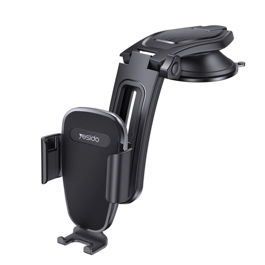 Yesido C130 Car Dashboard Suction Cup Type Mobile Phone Holder(Black) - Universal Car Holders by Yesido | Online Shopping South Africa | PMC Jewellery | Buy Now Pay Later Mobicred