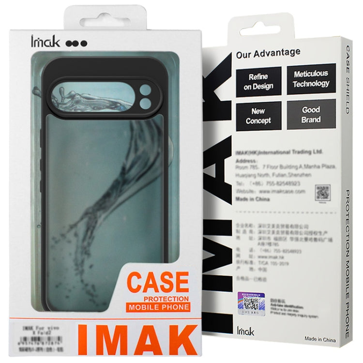 For Samsung Galaxy S24 FE 5G imak UX-9B Series Four Corners Tiny Airbag Shockproof Phone Case(Black) - Galaxy S24 FE 5G Cases by imak | Online Shopping South Africa | PMC Jewellery | Buy Now Pay Later Mobicred