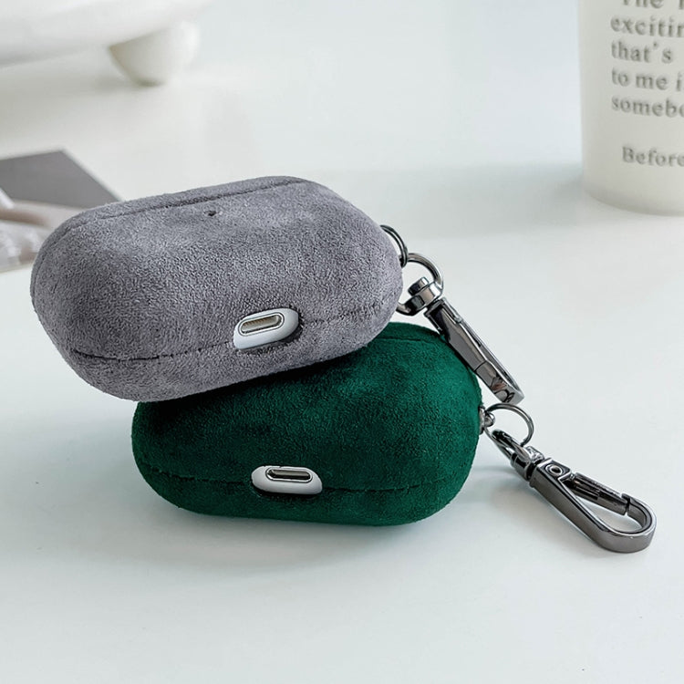 For AirPods Pro Turn Fur Bluetooth Earphone PC Protective Case(Blue) - For AirPods Pro by PMC Jewellery | Online Shopping South Africa | PMC Jewellery | Buy Now Pay Later Mobicred