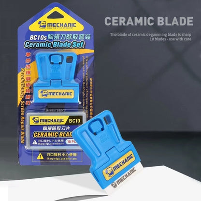 Mechanic BC10s High Sharp Insulation Ceramic Blade Set with Blade Holder - Tool Kits by MECHANIC | Online Shopping South Africa | PMC Jewellery | Buy Now Pay Later Mobicred