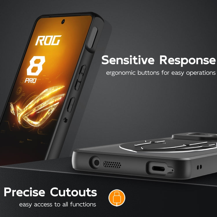 For ASUS ROG Phone 8 / 8 Pro Cooling 3 in 1 Phone Case(Black) - ASUS Cases by PMC TechLife | Online Shopping South Africa | PMC TechLife | Buy Now Pay Later Mobicred