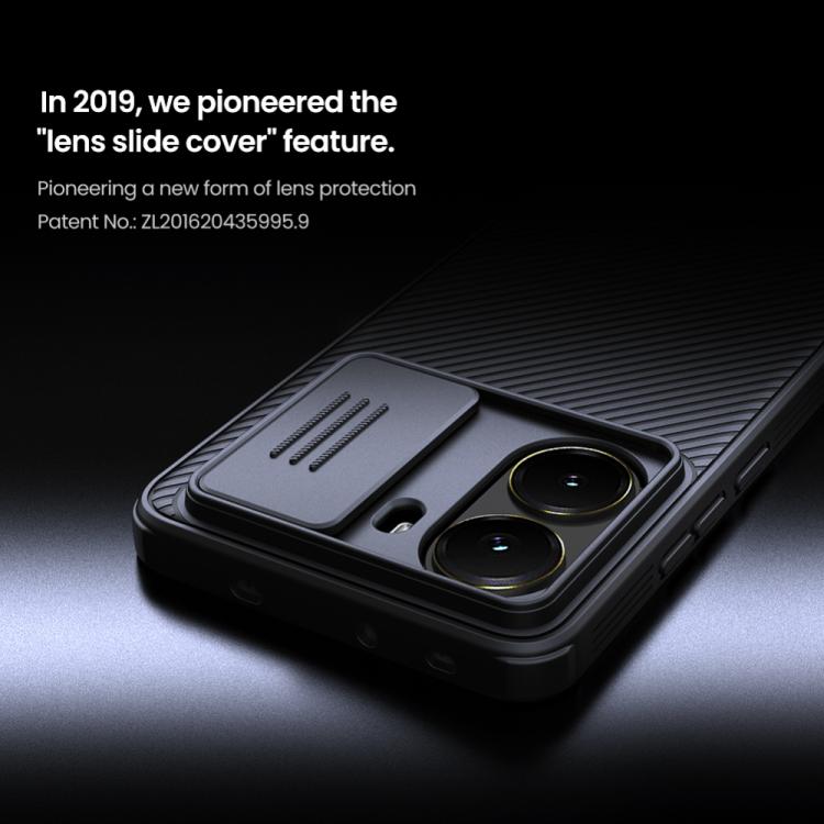 For Xiaomi Poco X7 Pro NILLKIN CamShield Pro PC Phone Case(Black) - free shipping - PMc TechLife - Order now!