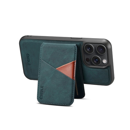 For iPhone 16 ESEBLE E2 Retro Texture Card Slots MagSafe RFID Leather Case(Dark Green) - iPhone 16 Cases by ESEBLE | Online Shopping South Africa | PMC Jewellery | Buy Now Pay Later Mobicred