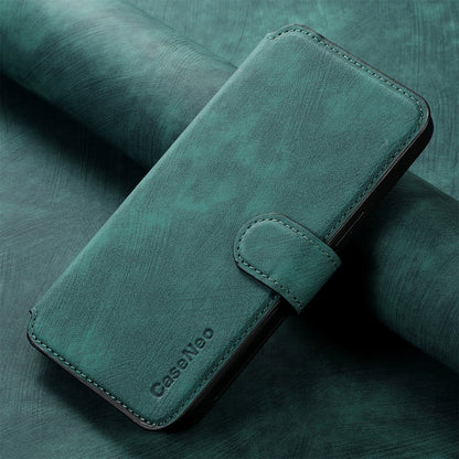 For Huawei Pura 70 CaseNeo MagSafe RFID Anti-theft Retro Leather Phone Case(Green) - Huawei Cases by CaseNeo | Online Shopping South Africa | PMC Jewellery | Buy Now Pay Later Mobicred