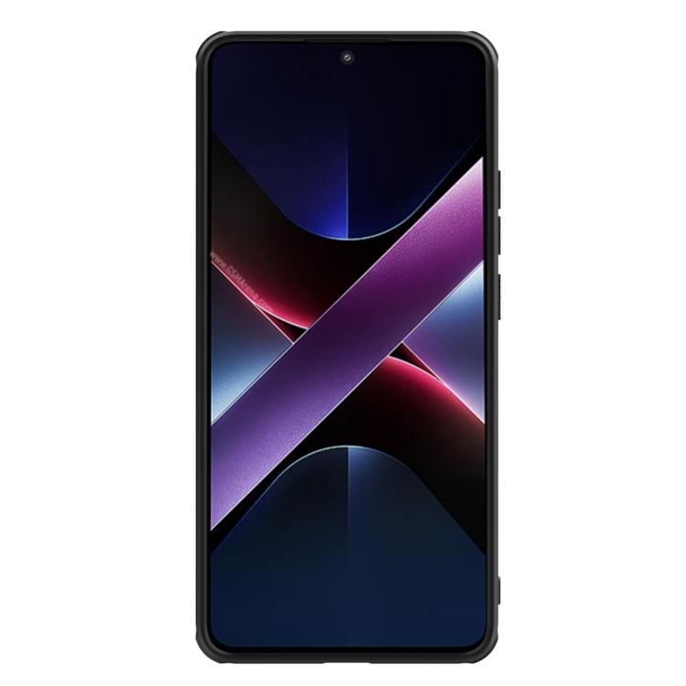 For Xiaomi Poco X7 Pro NILLKIN Frosted Shield Pro PC + TPU Phone Case(Black) - free shipping - PMc TechLife - Order now!