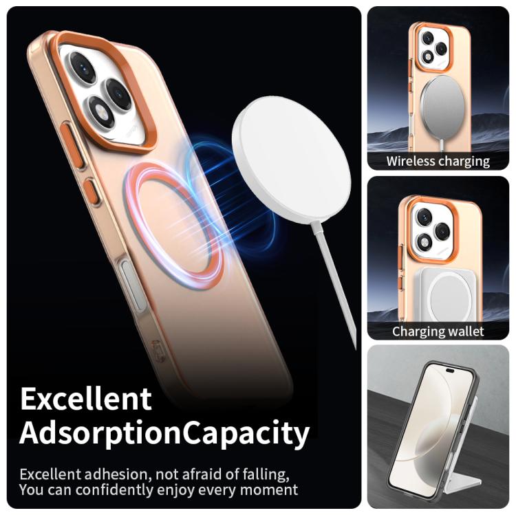 For Honor 400 Lite Global Candy Magsafe PC Hybrid TPU Phone Case(Orange) - free shipping - PMC TechLife - Order now!