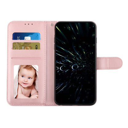 For Samsung Galaxy S25 / S24 5G Stitching Calf Texture Buckle Leather Phone Case(Rose Gold) - Galaxy S25 5G Cases by PMC Jewellery | Online Shopping South Africa | PMC Jewellery | Buy Now Pay Later Mobicred