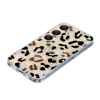 For Samsung Galaxy S25+ 5G Colorful Painting Pattern TPU Phone Case(Leopard) - Galaxy S25+ 5G Cases by PMC Jewellery | Online Shopping South Africa | PMC Jewellery | Buy Now Pay Later Mobicred