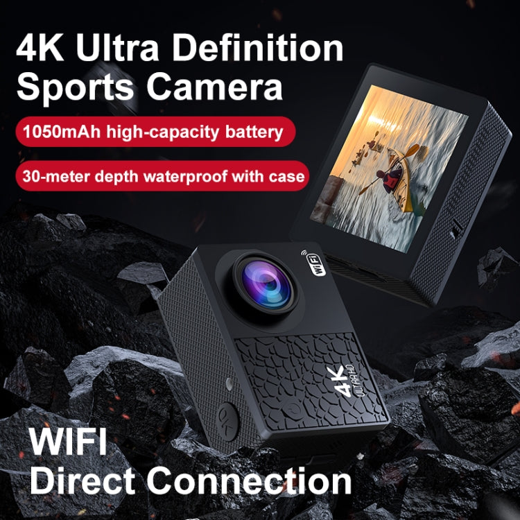 I5-360 2.0 inch IPS HD Screen Wide Angle 4K Action Camera, Specification:with Remote Control - Video Cameras by PMC TechLife | Online Shopping South Africa | PMC TechLife | Buy Now Pay Later Mobicred