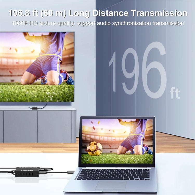 60m HDTV RJ45 Network Cable Extender, Plug:US Plug - Amplifier by PMC TechLife | Online Shopping South Africa | PMC TechLife | Buy Now Pay Later Mobicred