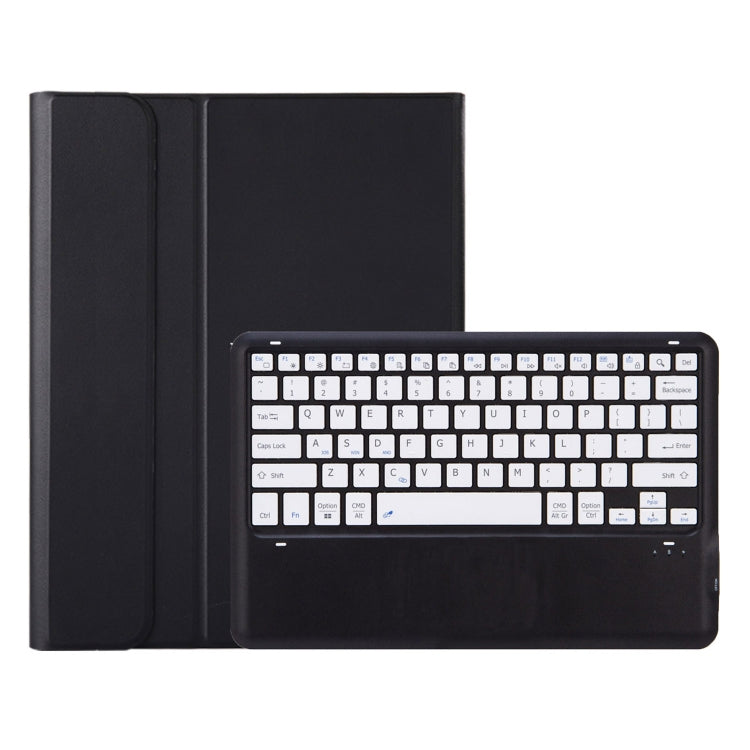 For OPPO Pad 3 12.1inch OP15-A TPU Ultra-thin Detachable Bluetooth Keyboard Leather Case with Touchpad(Black + White) - free shipping - PMC Jewellery - Order now!