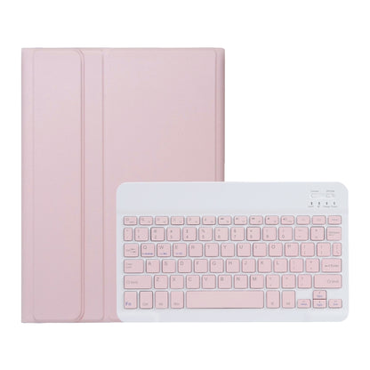 For Huawei MatePad SE 10.4 AH13 Ultra-thin Detachable Bluetooth Keyboard Leather Tablet Case(Pink White) - Others Keyboard by PMC Jewellery | Online Shopping South Africa | PMC Jewellery | Buy Now Pay Later Mobicred