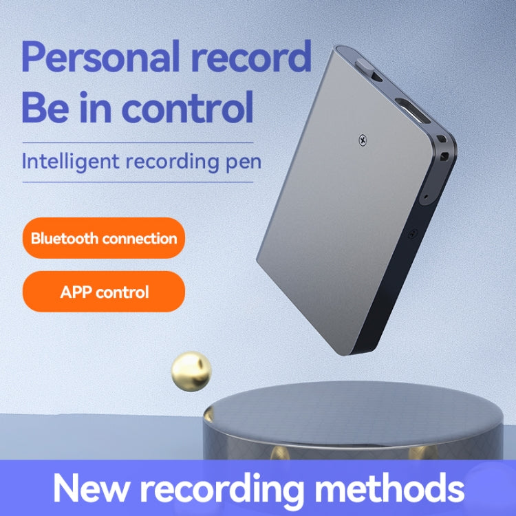 Q61A Ultra-thin HD Noise Reduction Voice Recording Pen Support APP Control, Memory:32GB(Black) - Recording Pen by PMC TechLife | Online Shopping South Africa | PMC TechLife | Buy Now Pay Later Mobicred