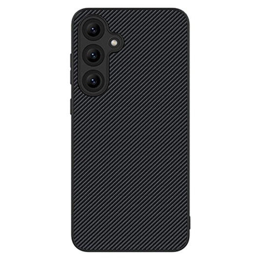 For Samsung Galaxy S25 5G Carbon Fiber Texture Printing Phone Case(Black) - Galaxy S25 5G Cases by PMC Jewellery | Online Shopping South Africa | PMC Jewellery | Buy Now Pay Later Mobicred