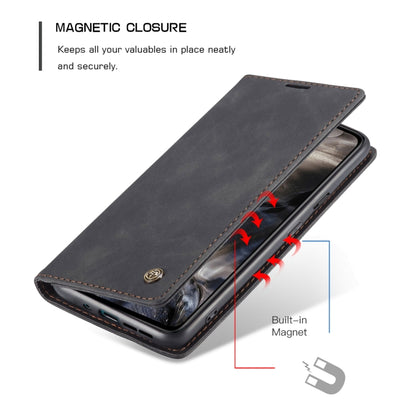 For OnePlus Nord CaseMe-013 Multifunctional Retro Frosted Horizontal Flip Leather Case with Card Slot & Holder & Wallet(Black) - OnePlus Cases by CaseMe | Online Shopping South Africa | PMC Jewellery | Buy Now Pay Later Mobicred