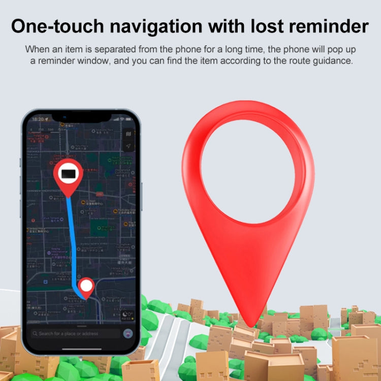F5 Ultra-thin Card Type Location Tracker Anti-lost Device(Black) - Personal Tracker by PMC Jewellery | Online Shopping South Africa | PMC Jewellery | Buy Now Pay Later Mobicred