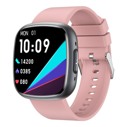 ET593 1.75 inch IPS Square Screen Smart Watch, ECG Electrocardiogram / Blood Sugar Monitoring(Pink) - Smart Watches by PMC Jewellery | Online Shopping South Africa | PMC Jewellery | Buy Now Pay Later Mobicred