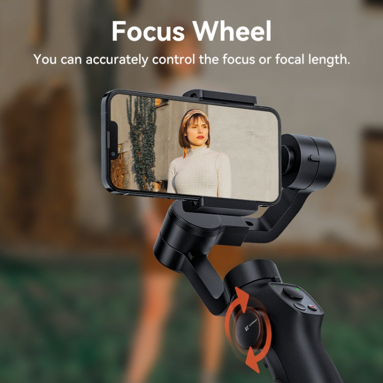 FUNSNAP Capture 2s Smart 3-Axis Handheld Gimbal Phone Live Stabilizer, Combo Version(Black) - free shipping - PMC TechLife - Order now!