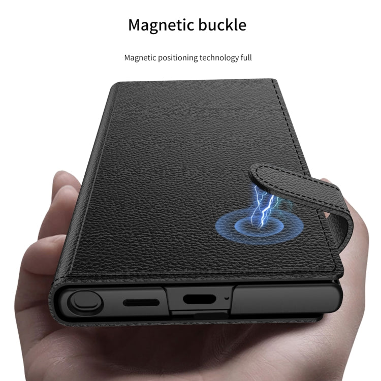 For Samsung Galaxy S25+ 5G GKK Flip Wallet Leather Phone Case(Black) - free shipping - PMC Jewellery - Order now!