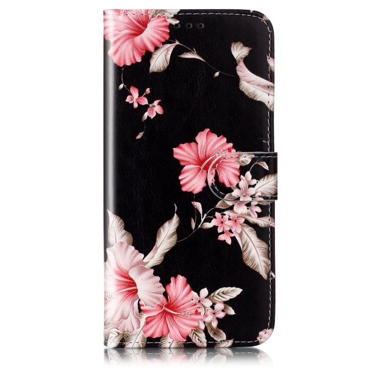 For Samsung Galaxy S25 5G Colored Drawing Marble Pattern Leather Phone Case(Azalea) - Galaxy S25 5G Cases by PMC Jewellery | Online Shopping South Africa | PMC Jewellery | Buy Now Pay Later Mobicred