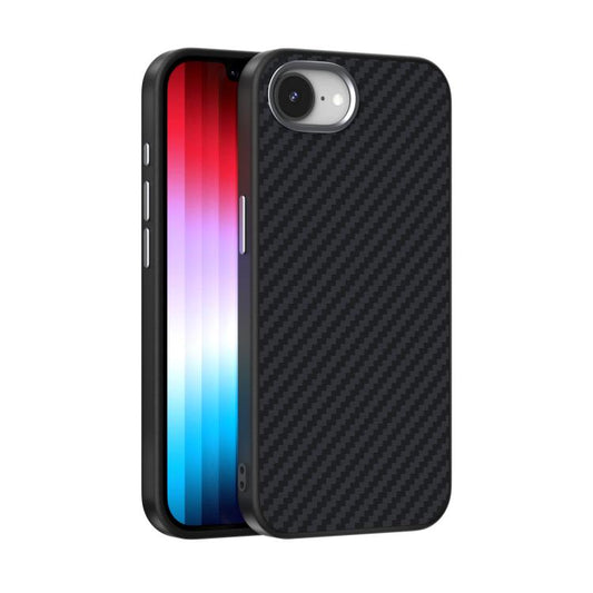 For iPhone 16e ABEEL C Carbon Fiber Series 6D Micro Relief MagSafe Phone Case(Black) - iPhone 16e Cases by PMC Jewellery | Online Shopping South Africa | PMC Jewellery | Buy Now Pay Later Mobicred